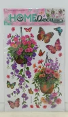 ST-818 blue layer upon layer decorative stickers Specification image